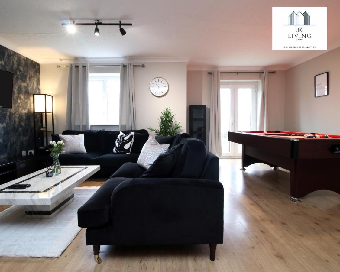 Spacious 3 Bedroom Duplex Apartment On Cardiff Bay - Free Parking & Wifi By Ekliving Luxe Short Lets & Serviced Accommodation ภายนอก รูปภาพ